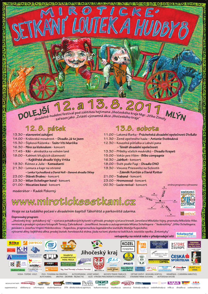 Mirotice plakát léto 2011